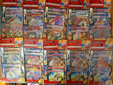 Dragonball Z 1996 China Import Changingcard Trading Card Pack (10 PACKS) picture