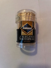 diamond elegance toothpicks vintage 2000 open box picture