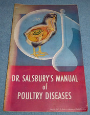 1948 Dr. Salsbury's Manual of Poultry Diseases Advertising Booklet picture