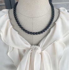 Black Tourmaline Necklace — Protection Bead Strands picture
