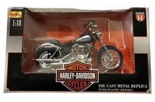 MAISTO 2002 FXDL DYNA LOW RIDER HARLEY DAVIDSON SERIES 14 DAMAGED PACKAGING NEW picture