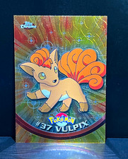 2000 Topps Chrome Holo Pokémon TV Animation Edition #37 Vulpix picture