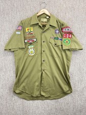 Vtg BSA Transatlantic Council Scout Shirt Troop 104 Assistant Scoutmaster 1970s picture