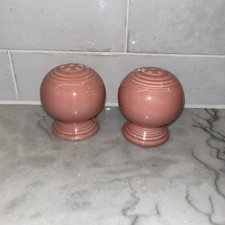 Fiesta Rose (Rose Pink) Salt And Pepper Shakers Set Of 2 picture