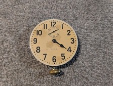 Elgin Car Clock Movement Only 8 Day Minute Second Hand Not Running picture