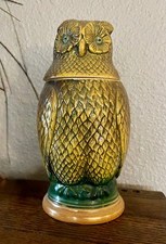 Antique Matthias Girmscheid Figural Owl Beer Stein Tankard Early 20th C. Germany picture