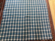 Vintage Brushed Woven Cotton Plaid Shirt Flanne1 Mid Century Look 44” X 1.5 Yd picture
