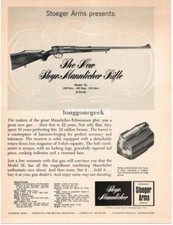1968 STEYR-MANNLICHER Model SL Rifle Vintage Print Ad  picture