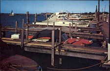 Dunkirk New York NY Yacht Club Lake Shore Drive West Vintage Postcard picture