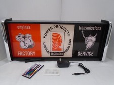Tecumseh Small Engine LED Display lighted sign lightbox Wall hanging Light picture