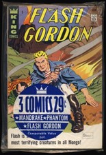 1967 KING COMICS SEALED POLYBAG 3 PACK Flash Gordon, Mandrake, Phantom KING PAK picture