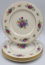 Lenox Rose Salad Plates Roughly 8 1/4