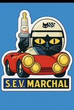 Retro Style Sev Marchal Spark Plugs  Oil  Sign Top Quality Sign picture