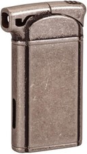 Vertigo by Lotus Crosby Single Soft Flame Pipe Lighter with Tamper (Pewter) 8266 picture