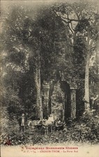 CPA Angkor Thom Cambodge, Voyage aux Monuments Khmers, Porte Sud - 5034127 picture