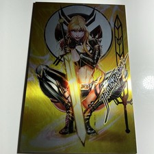 White Widow #5 2021 NM Jamie Tyndall Weapon Remark Signed Jamie Tyndall Metal picture