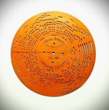 antique musical disc, cca. 1890 _ Paul Ehrlich _ Ariston _Congo Polka _nr. 1189 picture