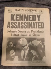 Daily News November 23rd 1963 