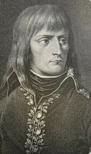 1895 Vintage Illustration Napoleon Bonaparte As A Young Man picture