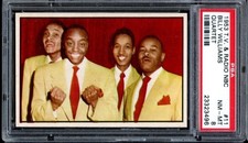 1953 Bowman T.V. & Radio NBC #11 Billy Williams Quartet PSA 8 picture