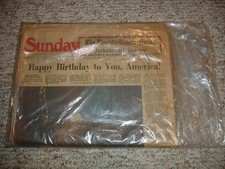 Vintage July 4, 1976 The Florida Times Union Jacksonville Journal Newspaper picture