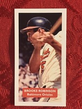 BROOKS ROBINSON BASEBALL CARD-ORIOLES-RARE U.K.ISSUE-VERY SCARCE CARD-MINT-NOS picture