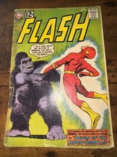 Flash #127 First Cover With Gorilla Grodd 1962 picture