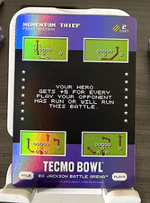 2026 Battle Arena Tecmo Bowl Bonus Play BPL8 FE Momentum Thief SSP/PLUS ALLCARDS picture
