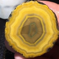 Rare Natural Warring States Red Agate Rough Geode Quartz Crystal Specimen 66G picture