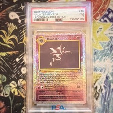 2002 Pokémon Legendary Collection Haunter Reverse Foil #46 PSA 7 English picture