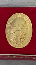 RARE UNSEEN MEDAL HAVANA UNIVERSITY MEDAL 1728 BOX ORIGINAL picture