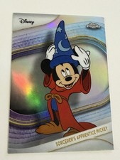 2025 Topps Chrome Disney #190 Sorcerer's Apprentice Mickey Refractor picture