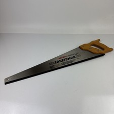 Vintage Craftsman QuickSilver Chrome Nickel 36255 Hand Wood Saw with a 26