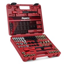 49 PC Thread Chaser Set, Metric and SAE Thread Restorer Tool picture