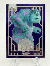 2023 Topps Chrome Disney 100 SULLEY Base Set Purple Refractor 207/299 #84 picture