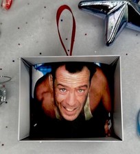 Funny Die Hard Vent Scene Christmas Ornament Gift Stocking Stuffer Bauble picture