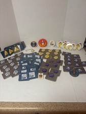 Vtg 1980s 1990s Pinback Button Lot NOS 1992 Olympic Field Hockey Pin Ziggy 75+ P picture