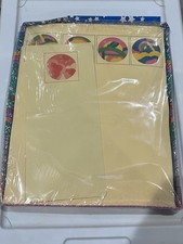 Vtg. Peter Max Stationary -16 Sheets,16 Envelopes- New-HTF- Geometric Design picture