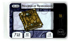 2004 Wizkids Mage Knight Trading Card game Principles of Technomancy #RS-001 picture