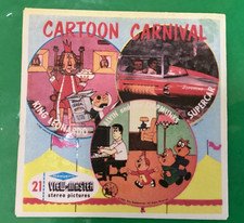 RARE 1963 Viewmaster CARTOON CARNIVAL B 521 - Supercar, Alvin, King Leonardo picture
