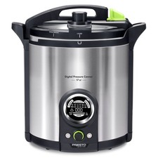 Presto Precise 02152 17 Qt Electric Pressure Canner, Stainless Steel, Silver picture