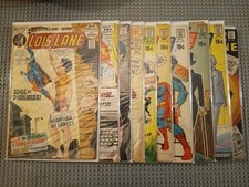 DC Superman's Girl Friend Lois Lane Comics #104, 107-112, 114-115, 118 Lot picture