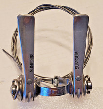 NOS Suntour Downtube Shifters Clamp On Vtg Road Bicycle Friction Shift 28.6mm picture