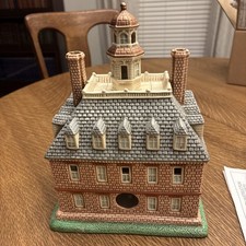 Lefton 1996 Williamsburg The Governor's Palace Historic Lighted Building #1722 picture