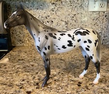 Breyer 2024 Breyerfest Girls Run the World Surprise Matte Black Leopard Appy picture