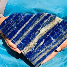 12.07LB Natural Rock Lapis Lazuli Quartz crystal mineral specimen healing 2671 picture
