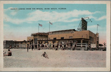 Vintage Postcard 1930's Cook's Bathing Casino, Miami, Florida (FL) picture