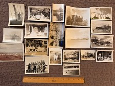 19 VIntage Hawaii Photo Set Oahu Luau Cruise Lei 1930s-1940s Royal Hawaiian picture