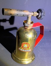 Vintage Lenk Alcohol Brass Blow Torch NO. 105 A picture
