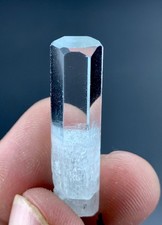 20Carat  Full Terminated Aquamarine Crystal  From Skardu Pakistan.Rare Color picture